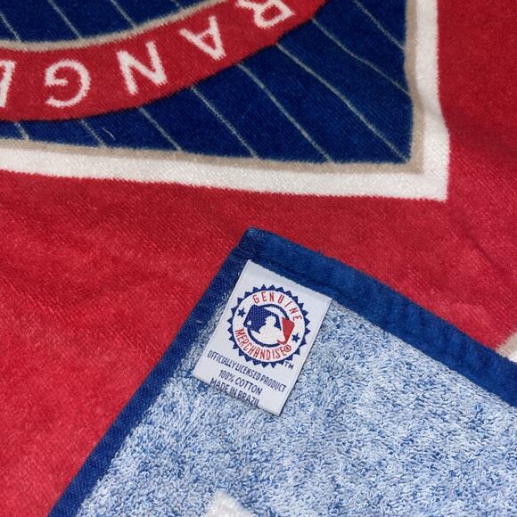 Texas Rangers MLB 28”x 56" Beach Bath Towel Wincraft Baseball World Series - Picture 4 of 5